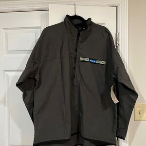 NWT Men’s Big LS Throwshirt Half-Zip Jacket